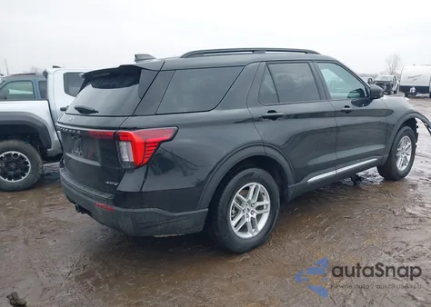 2025 Ford Explorer Active из США, поврежденный, VIN 1FMUK8DH4SGA45541